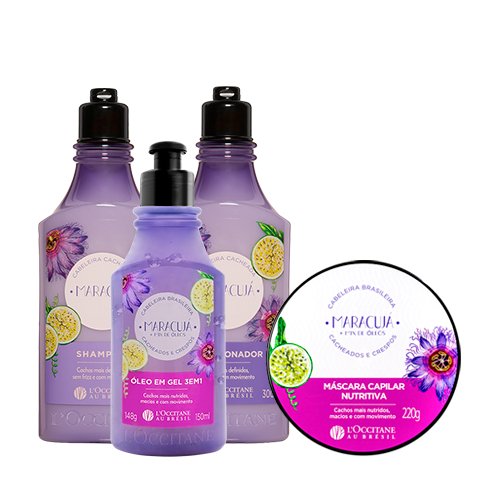 Rotina Shampoo, Condicionador, Máscara e Óleo em Gel Maracujá, ,  large image number 0